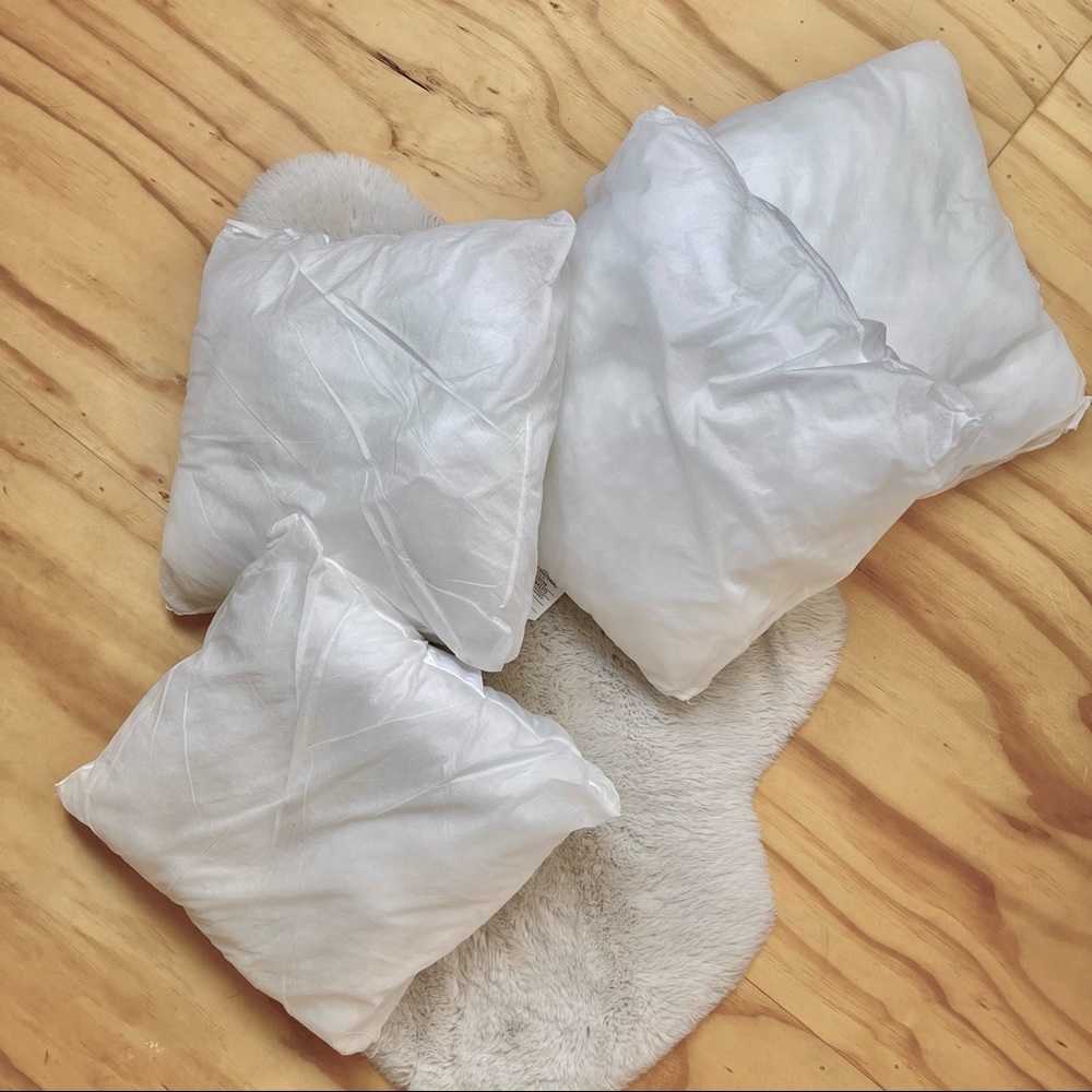 4x pillow fillings for 16x16 covers